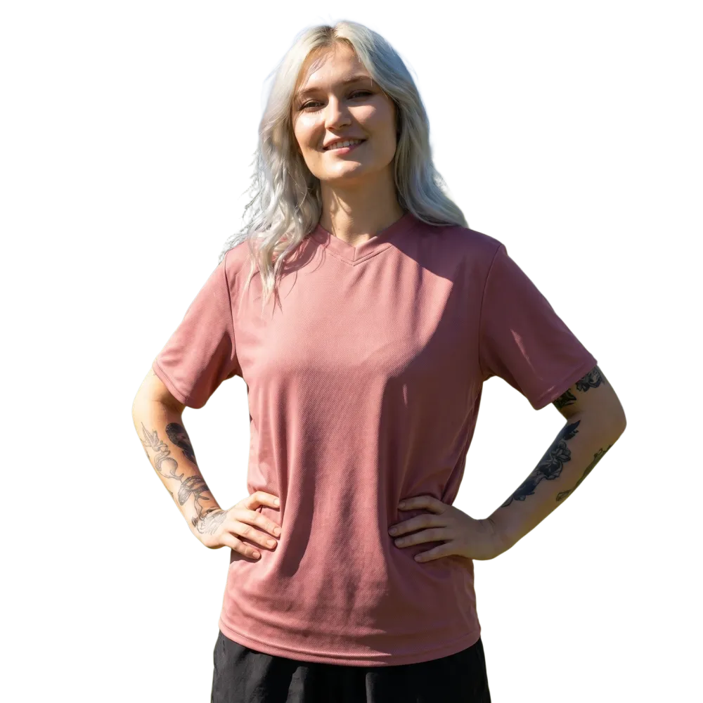 Unisex Fußballshirt mit V-Ausschnitt, bedruckbar, UV-Schutz, stretch, in 2XS-6XL, von BUYATHOME24, sportlich und bequem