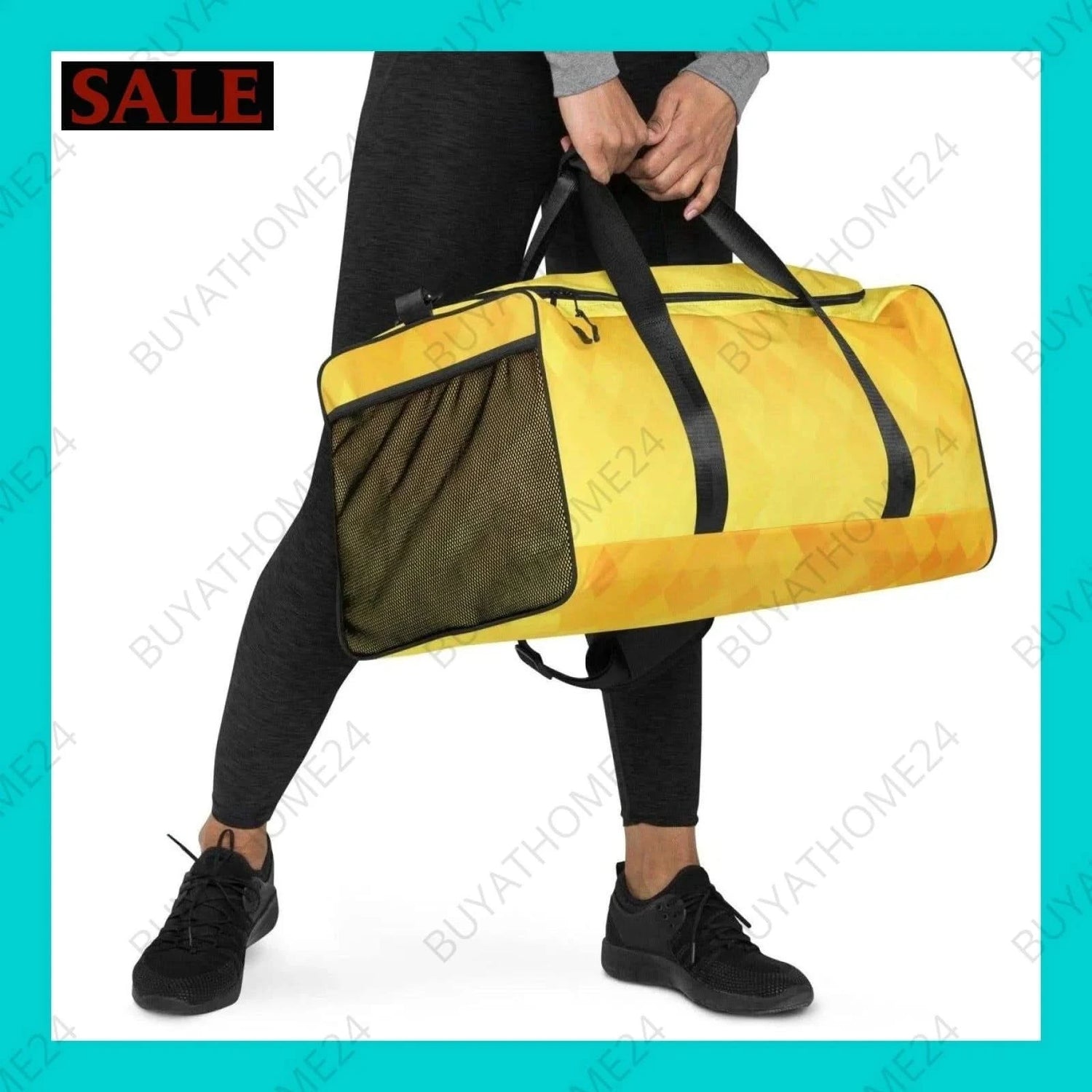 Sporttasche 55 cm × 29 cm × 29 cm - BUYATHOME24 - Textildruck - GERMANY - ACCESSOIRES, Sporttasche