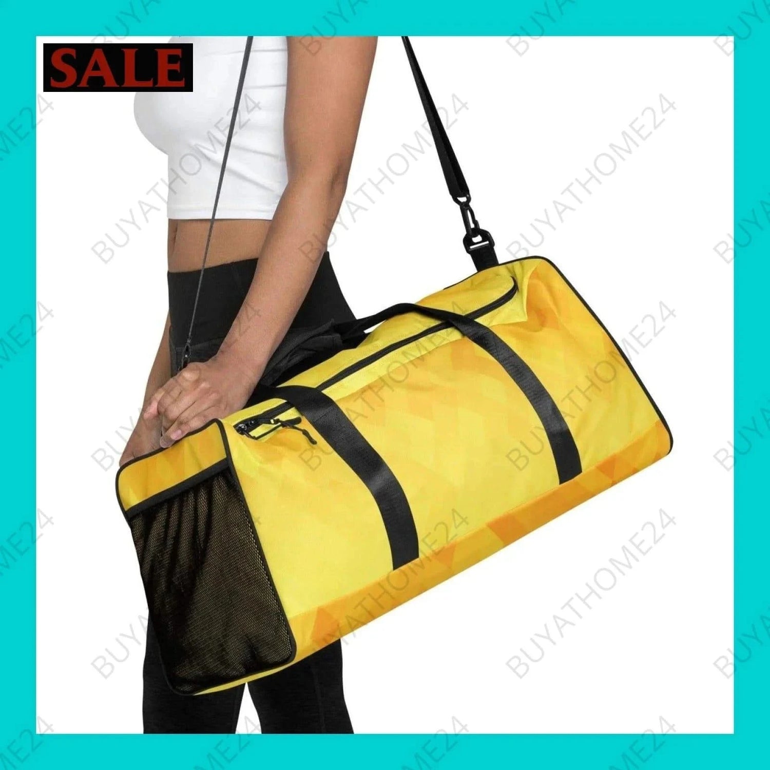 Sporttasche 55 cm × 29 cm × 29 cm - BUYATHOME24 - Textildruck - GERMANY - ACCESSOIRES, Sporttasche