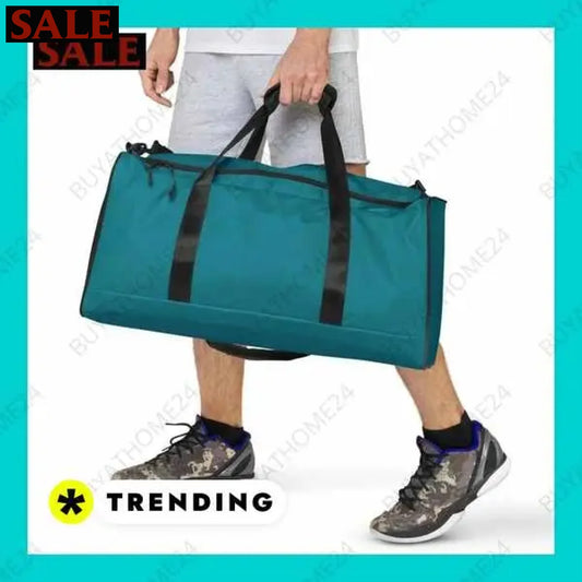 • Reisetasche & Fitnesstasche I Sporttasche 55 × 29 × 29cm  Textildruck BUYATHOME24, T-Shirts BUYATHOME24, Hoodies BUYATHOME24,  Hosen BUYATHOME24, Jacken BUYATHOME24, Schuhe BUYATHOME24