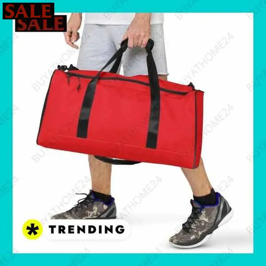 • Reisetasche & Fitnesstasche I Sporttasche 55 × 29 × 29cm  Textildruck BUYATHOME24, T-Shirts BUYATHOME24, Hoodies BUYATHOME24,  Hosen BUYATHOME24, Jacken BUYATHOME24, Schuhe BUYATHOME24