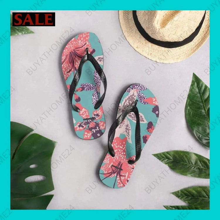 Strand Flip-Flops 37-45 - BUYATHOME24 - Textildruck - GERMANY - SCHUHE, Strand Flip-Flops