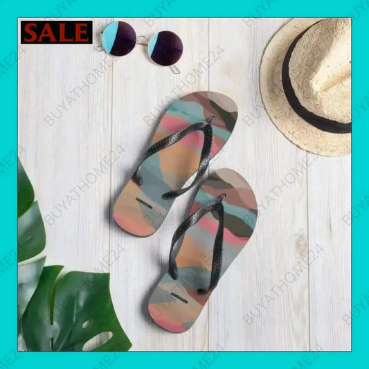 Strand Flip-Flops 37-45 - BUYATHOME24 - Textildruck - GERMANY - SCHUHE, Strand Flip-Flops