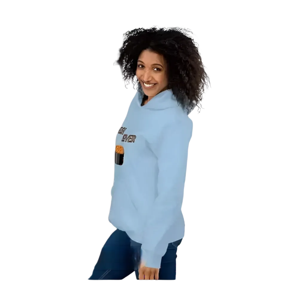 Grafik Unisex Hoodie für Sushi-Liebhaber in S bis 5XL, bequem und stilvoll, mit Sushi-Design, von BUYATHOME24