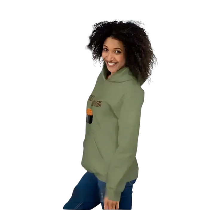 Grafik-Unisex-Hoodie mit Sushi-Motiv in S bis 5XL, bequemer Kapuzenpullover für Herren und Damen von BUYATHOME24