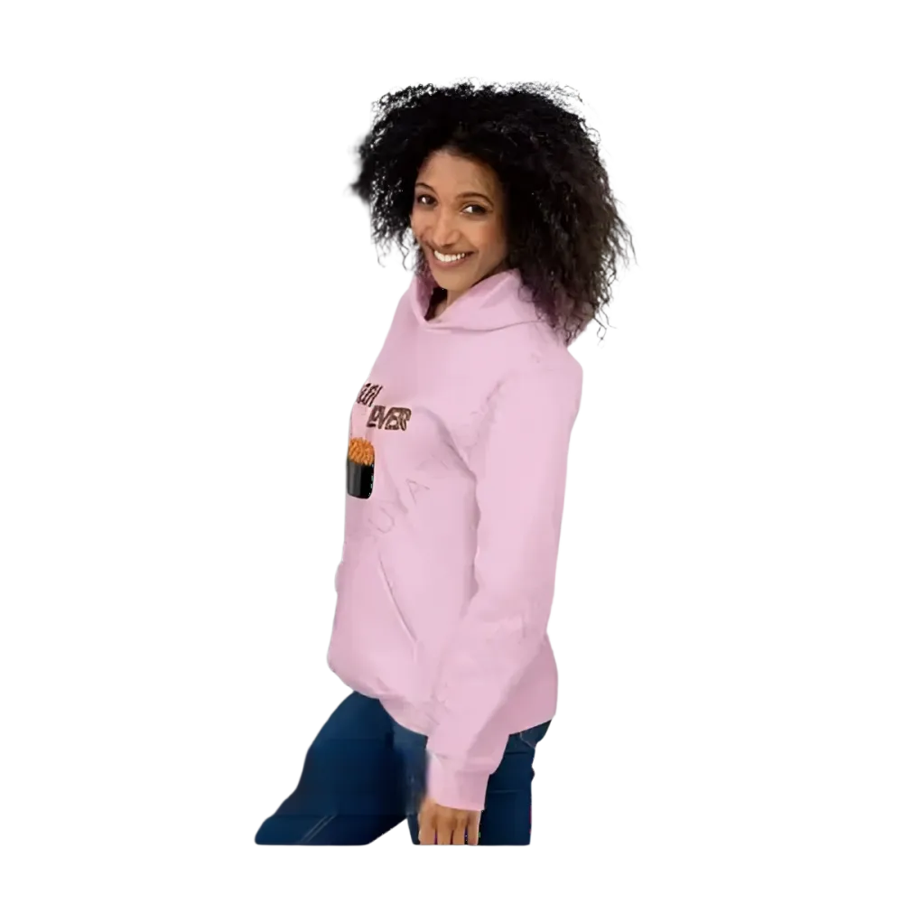 Grafik Unisex Hoodie mit Sushi-Motiv in Größe S bis 5XL, bequemer Kapuzenpullover für Herren und Damen von BUYATHOME24