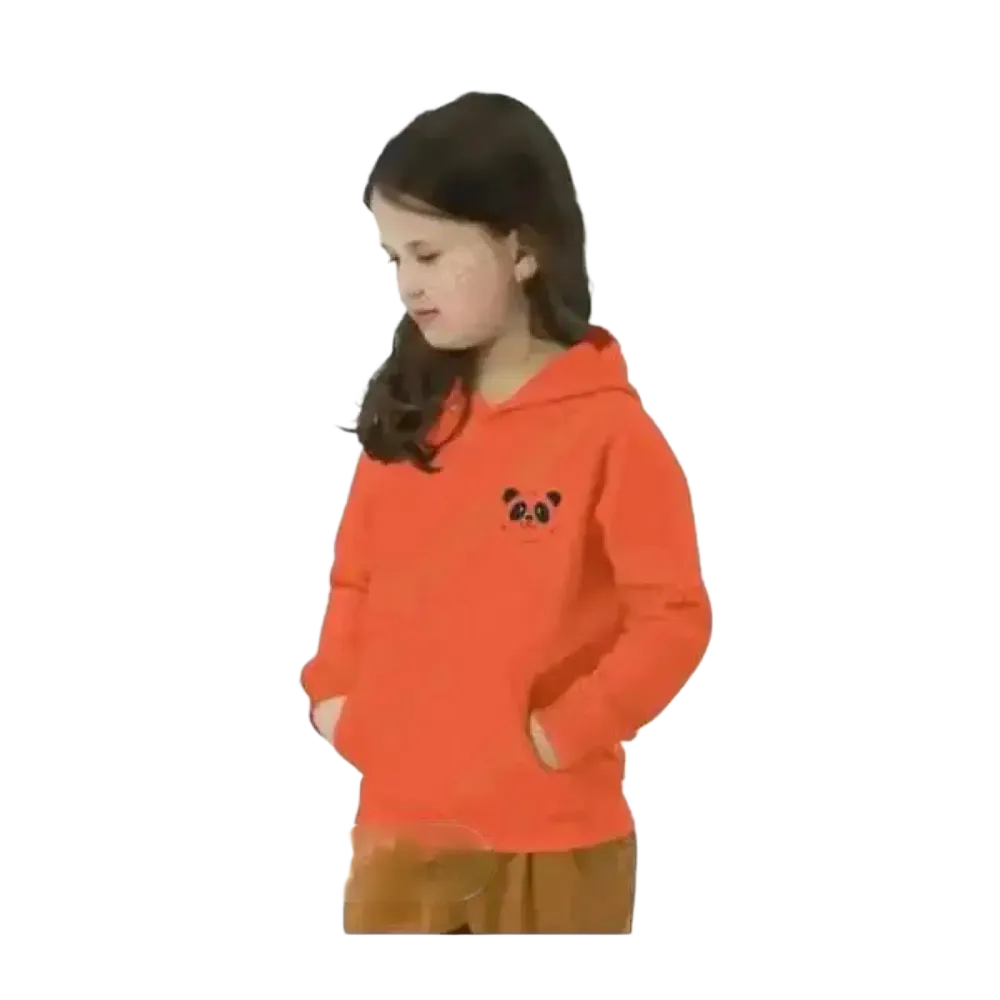 Unisex Kinder Hoodie mit Teddy-Druck, Baumwolle, für Jungen und Mädchen, 4-12 Jahre, bequem und kuschelig.