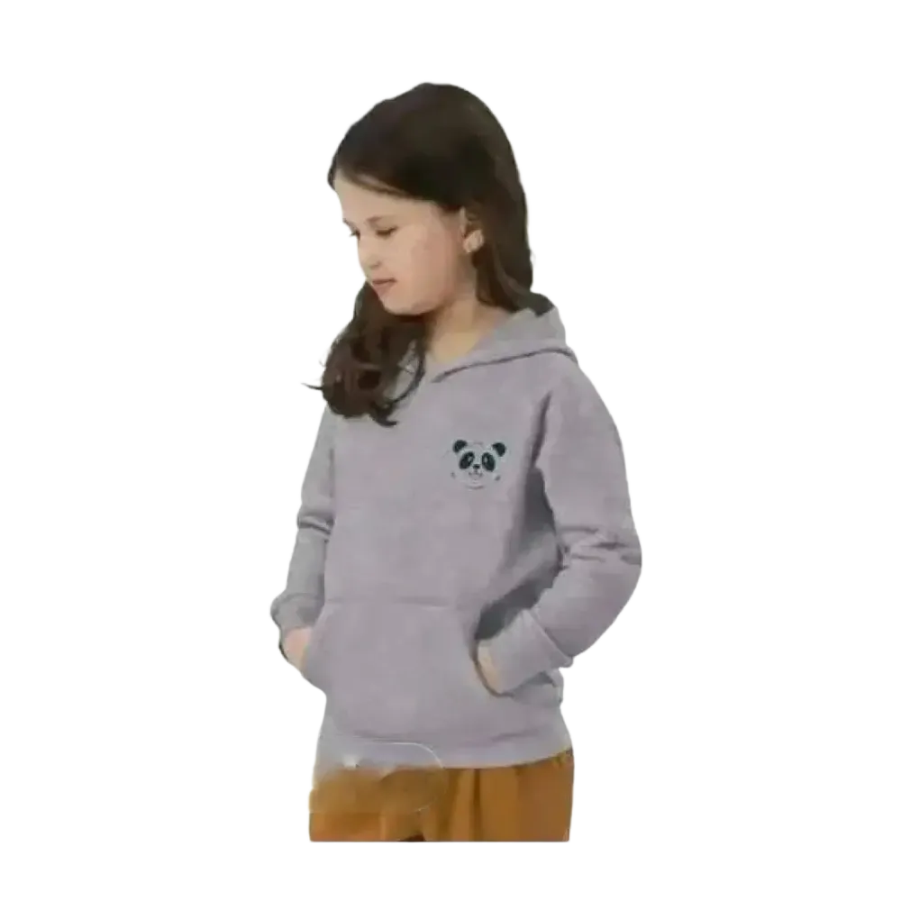 Unisex Kinder Hoodie mit Teddy Druck aus Baumwolle, Kapuzenpullover für Jungen und Mädchen im Alter von 4 bis 12 Jahren.