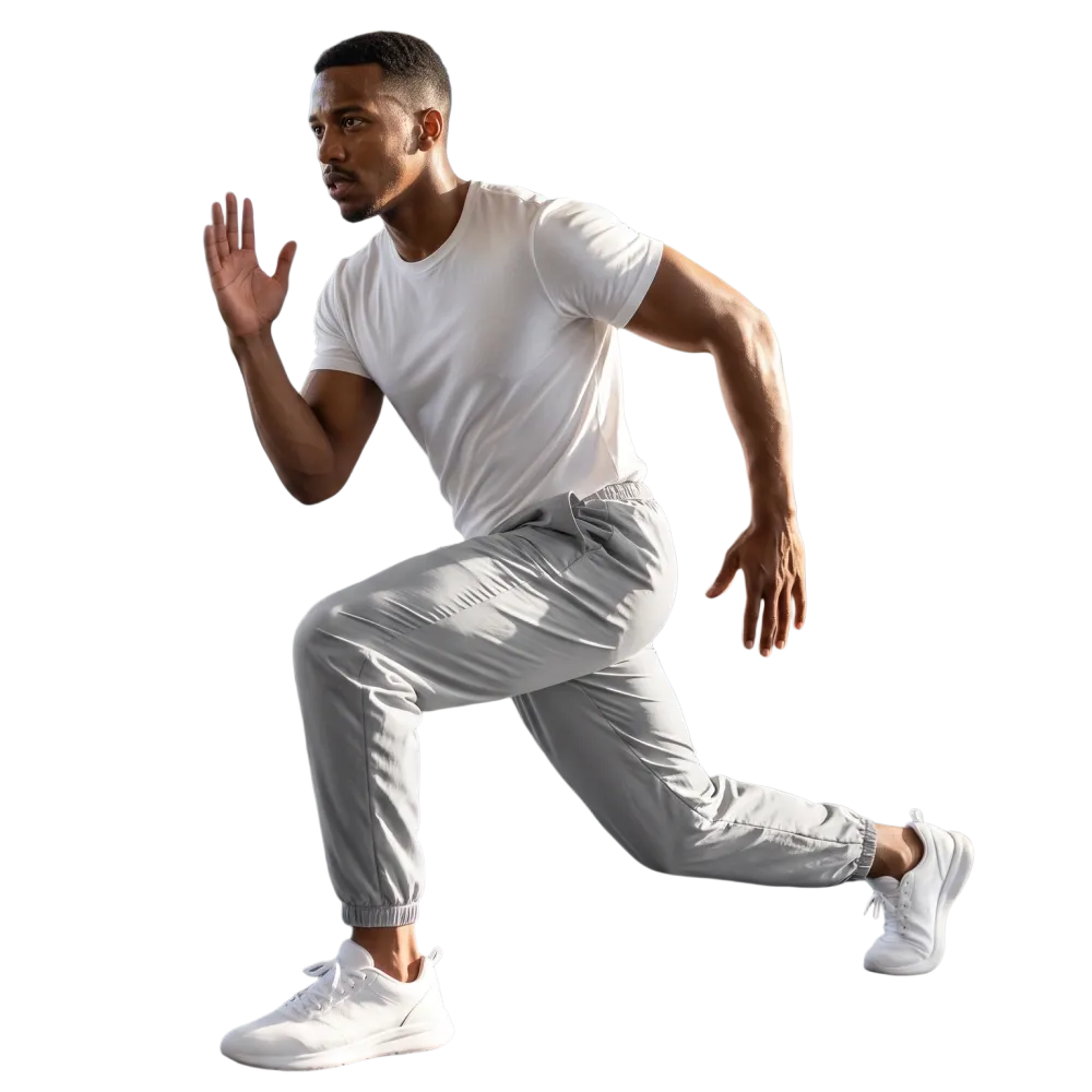 Lifestyle-Bild für Unisex Trainingshose - Wasserabweisende Sporthose XS-3XL