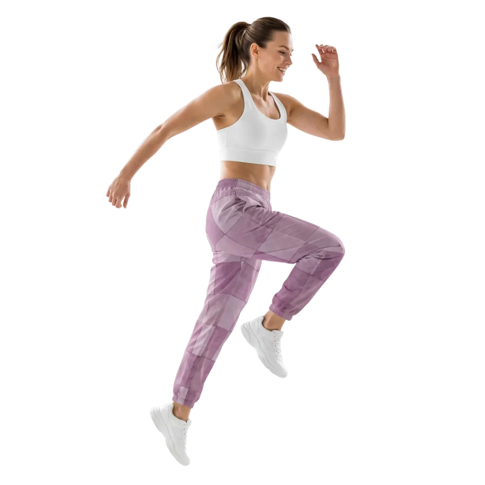 Unisex Trainingshose von BUYATHOME24, atmungsaktive Polyester-Sporthose in XS bis 3XL, bequem und sportlich für Fitness und Training.