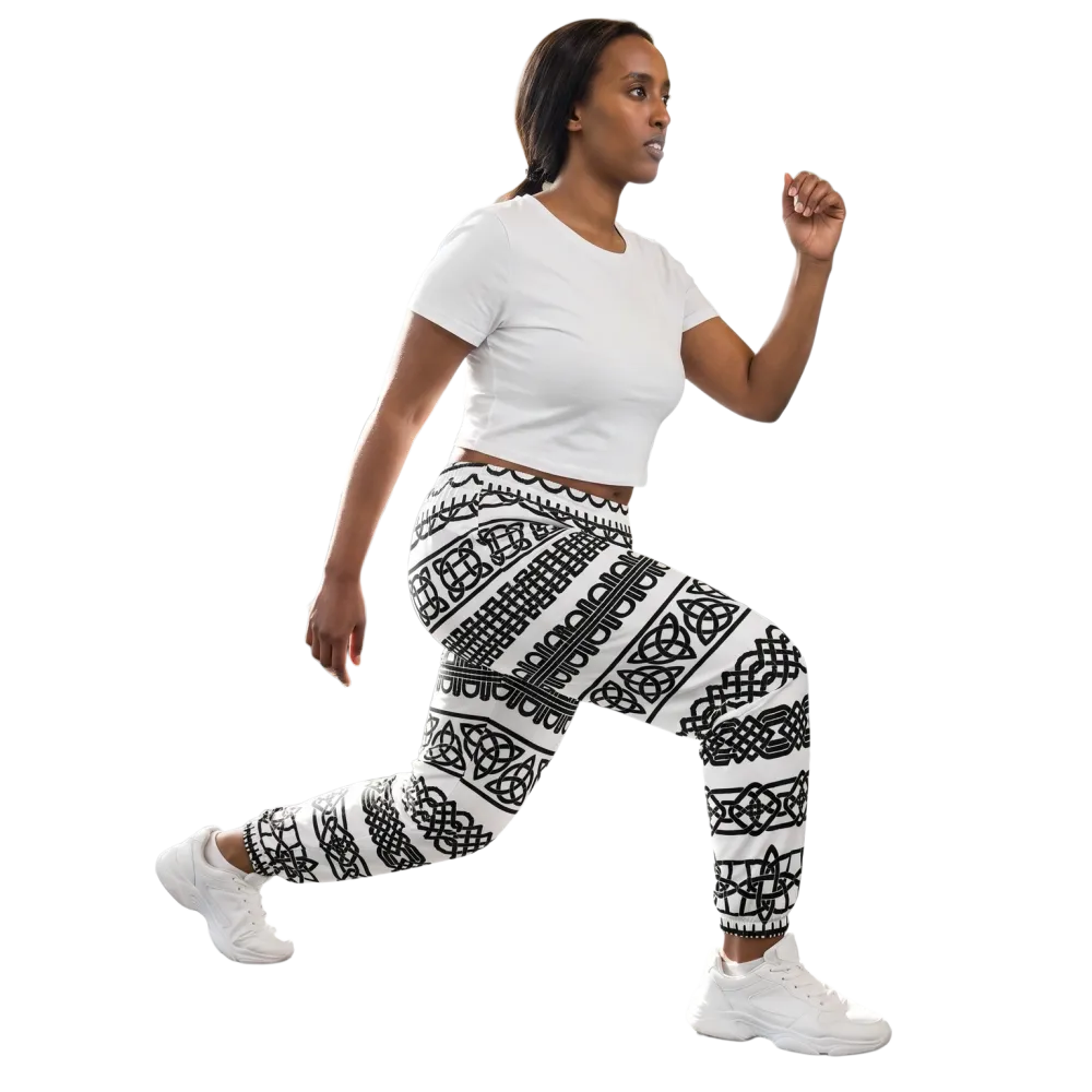 Unisex Trainingshose aus Polyester, atmungsaktive Sporthose in XS bis 3XL, bequemer Sitz, sportlicher Look