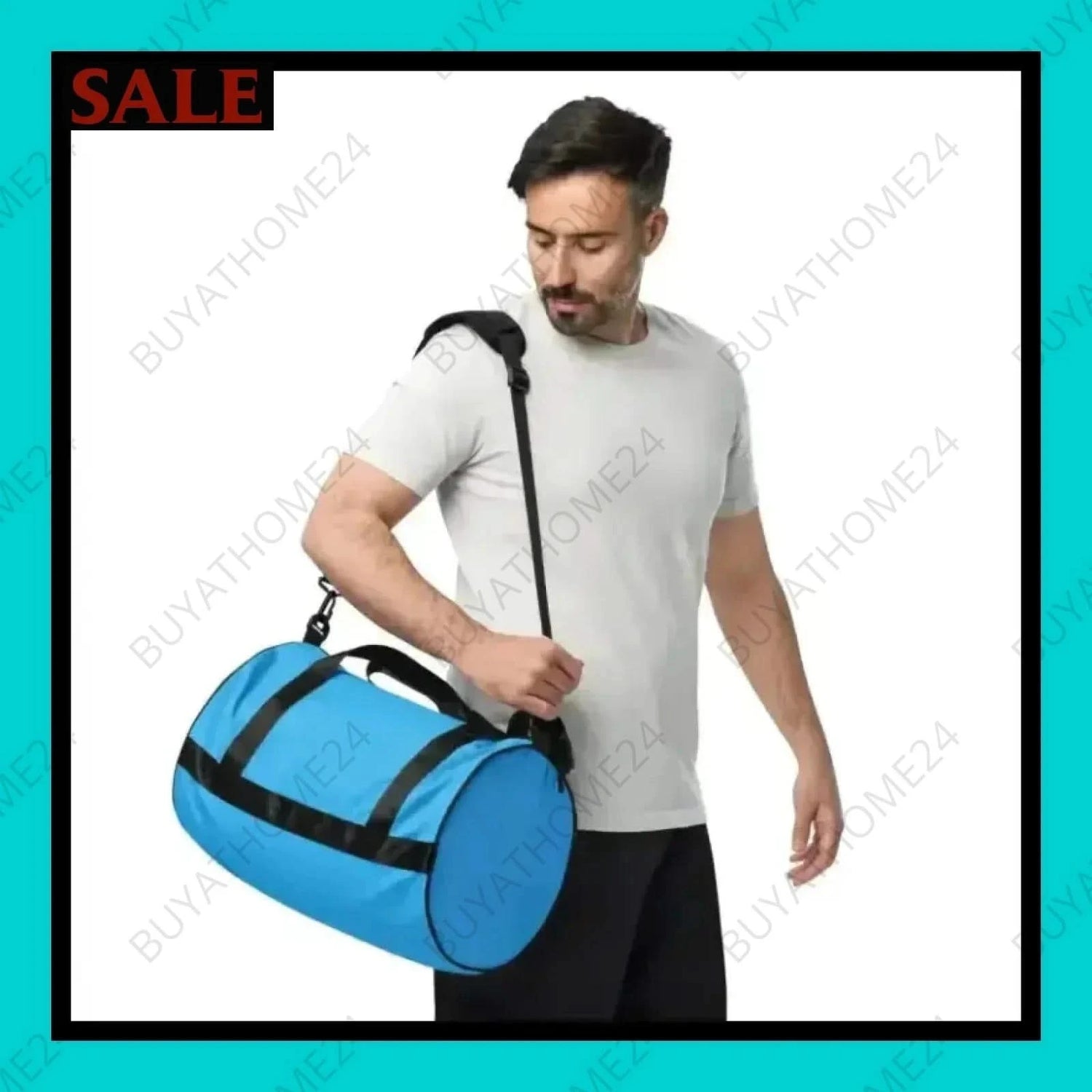 Trainingstasche I Sporttasche I Fitnesstasche - BUYATHOME24 - Textildruck - GERMANY - ACCESSOIRES, Sporttasche