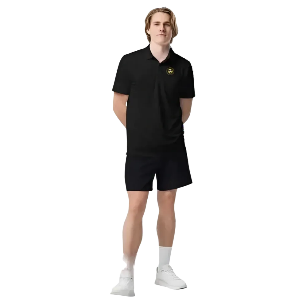 Adidas Unisex Polyester Poloshirt in enger Passform, erhältlich in verschiedenen Farben, eleganter Look, für Herren.