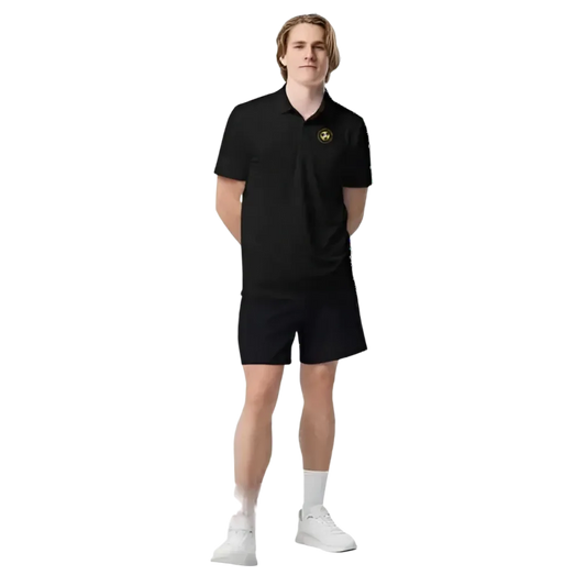 Adidas Unisex Polyester Poloshirt in enger Passform, erhältlich in verschiedenen Farben, eleganter Look, für Herren.