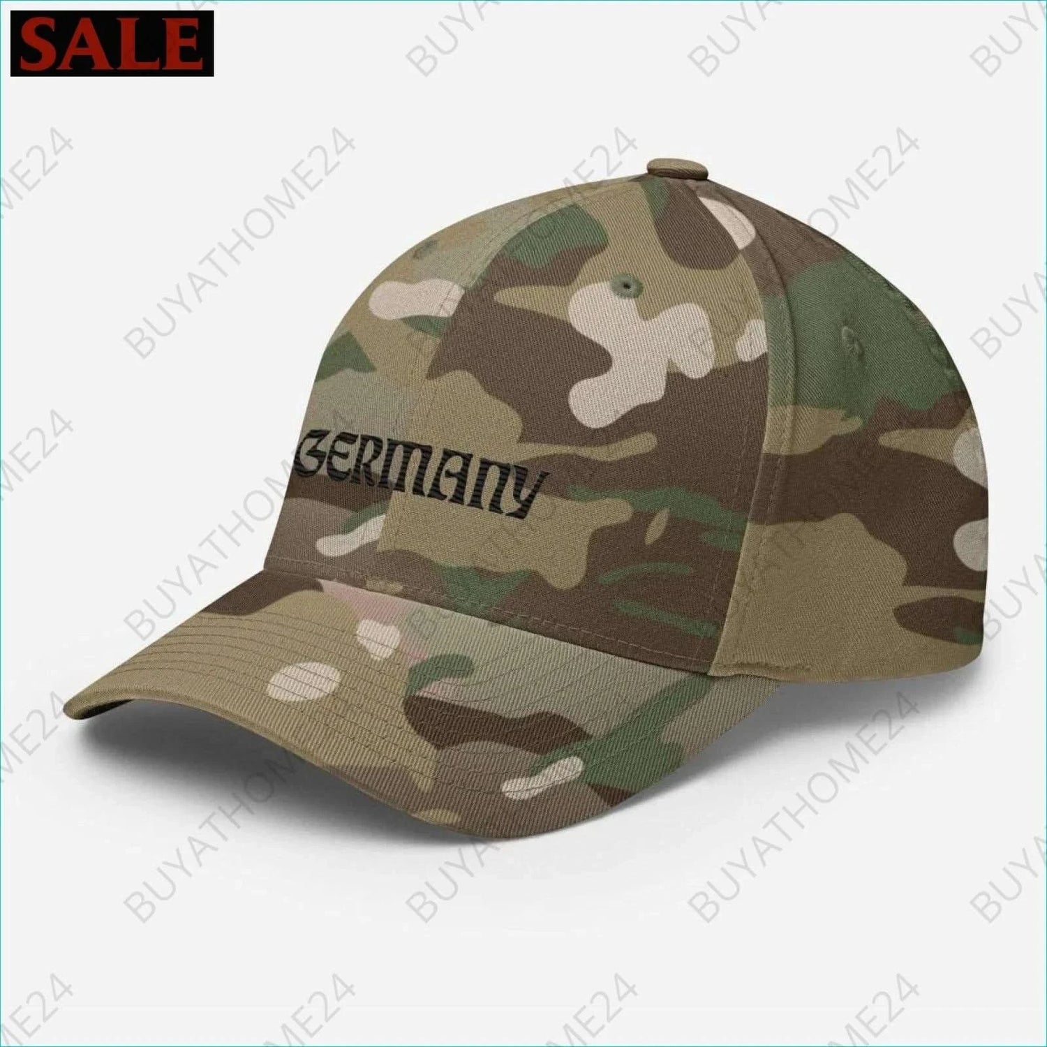 Unisex Baseball Cap 54 cm - 60 cm - BUYATHOME24 - bestickt - GERMANY - Baseball Cap, DAMENMODE, HERRENMODE, YOUR STYLE