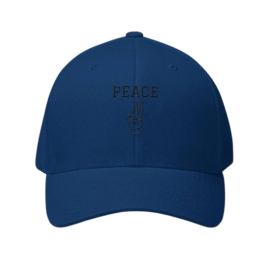Unisex Baseball Cap in Königsblau, atmungsaktiv, 54-60 cm, von BUYATHOME24, gestickt, für Sommer und Freizeit.