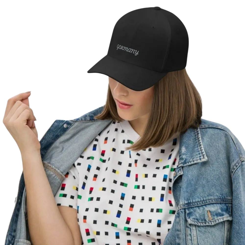 Unisex Baseball Cap aus Baumwollmischung, 54-60 cm, in neutralem Design, ideal für sommerliche Outfits von BUYATHOME24