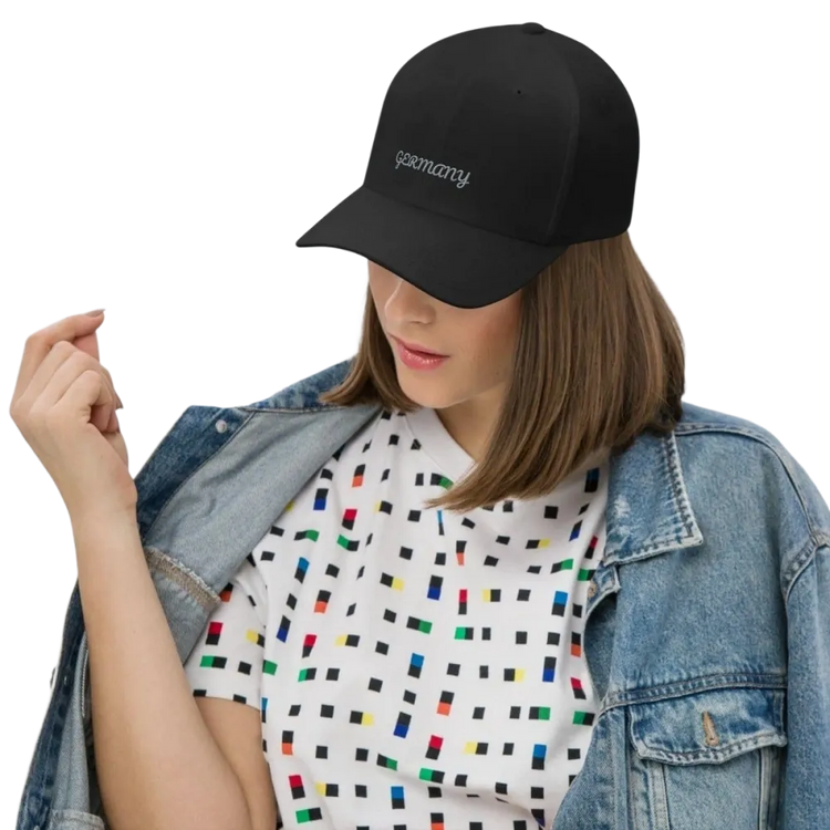 Unisex Baseball Cap aus Baumwollmischung, 54-60 cm, in neutralem Design, ideal für sommerliche Outfits von BUYATHOME24