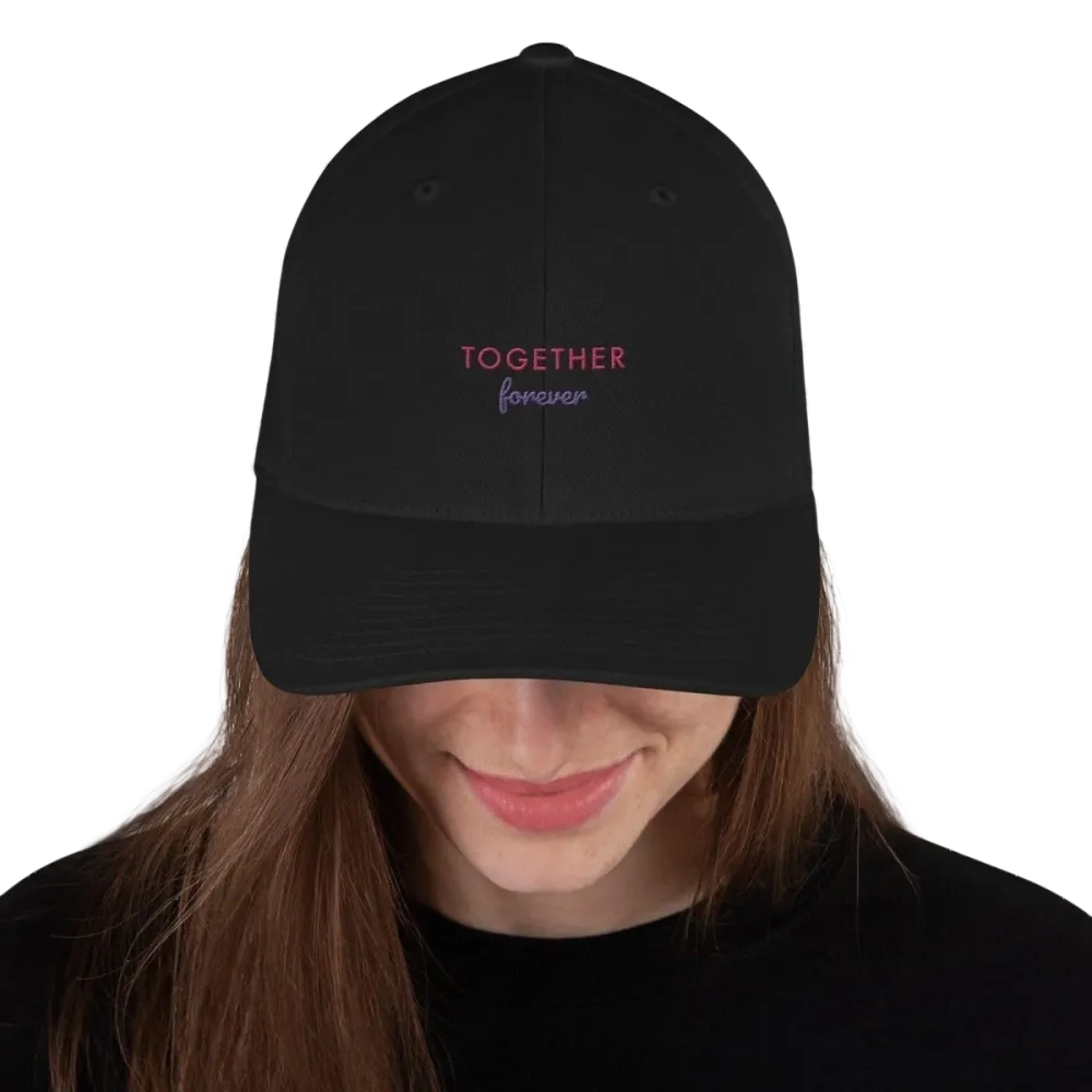 Unisex Baseball Cap mit Stretch-Band, Sommer Cap, in Schwarz, für Damen und Herren, verstellbar, 54-60 cm Kopfumfang