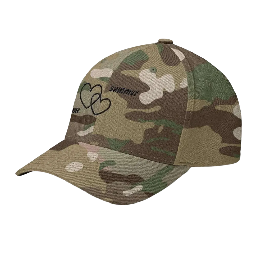 Unisex Baseball Cap aus Stretchmaterial in Schwarz, verstellbar für 54-60 cm Kopfumfang, von BUYATHOME24.
