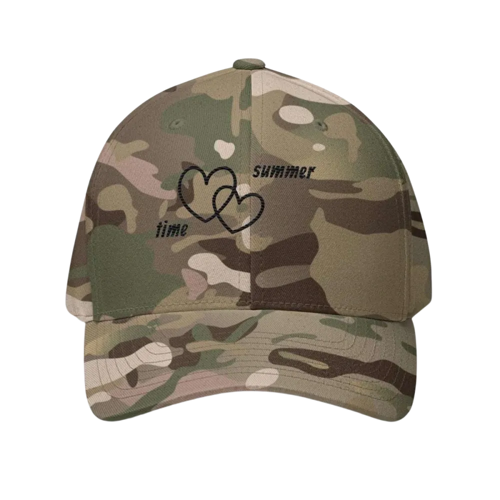 Unisex Baseball Cap aus Stretchmaterial, 54-60 cm Umfang, bequem und sportlich, mit verstellbarem Verschluss, in neutralem Design