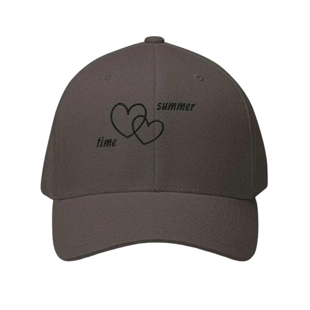 Unisex Baseball Cap aus Stretchmaterial, 54-60 cm Umfang, bequem und flexibel, von BUYATHOME24, auf dem Kopf getragen.