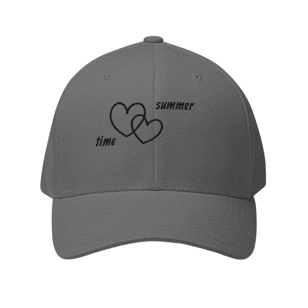 Unisex Baseball Cap aus Stretchmaterial, 54-60 cm Umfang, stylische Cap in neutralem Design, bequem und flexibel passend für jeden.