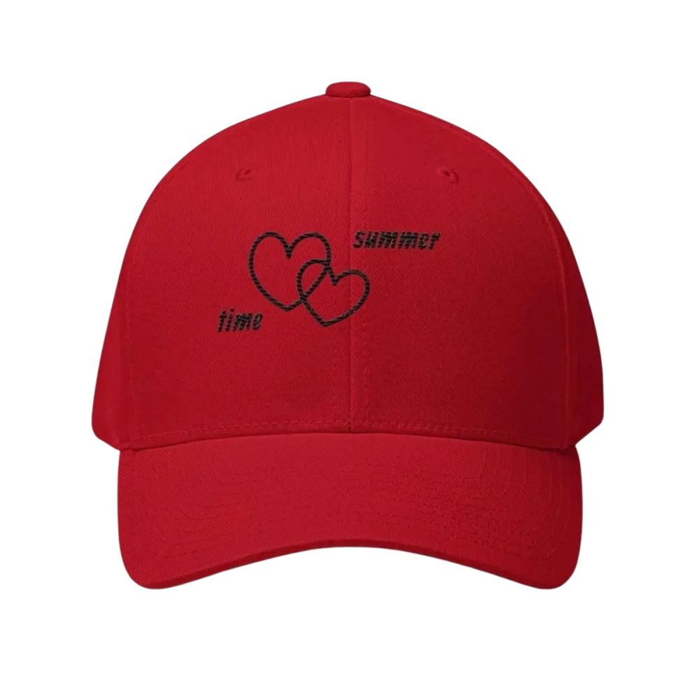 Unisex Baseball-Cap aus Stretchmaterial, 54-60 cm Umfang, bequem und flexibel, von BUYATHOME24, auf dem Kopf getragen.