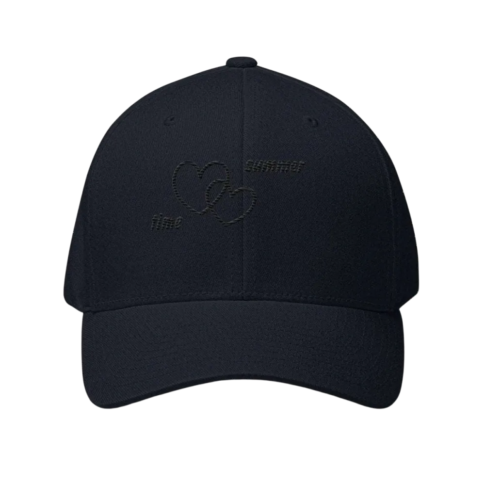 Unisex Baseball Cap aus Stretchmaterial, 54-60 cm Umfang, bequem und flexibel, in neutralem Design.