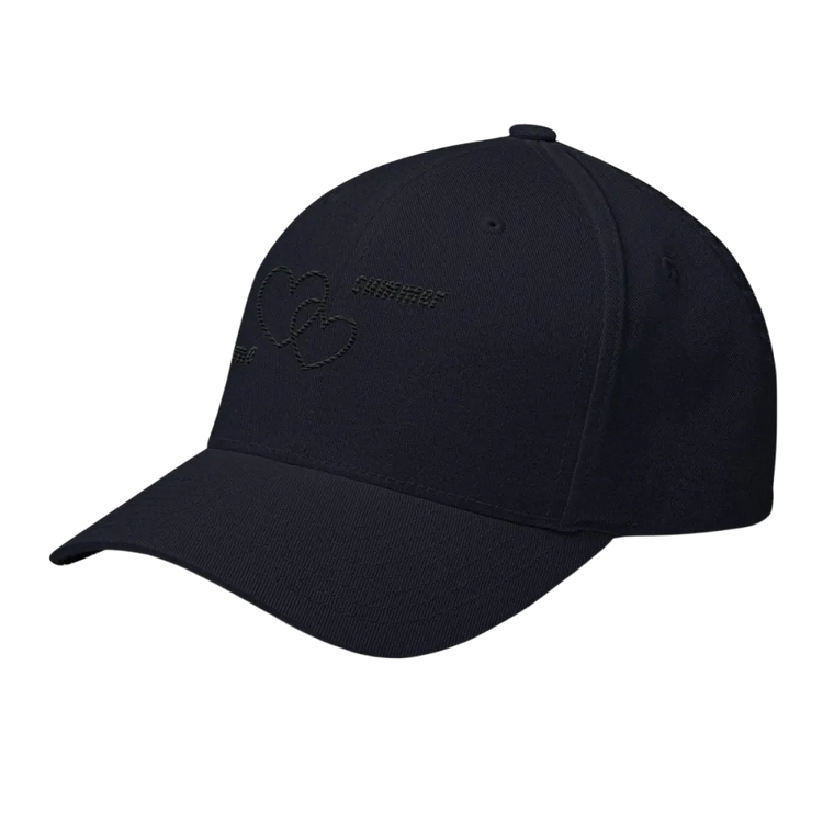 Unisex Baseball Cap aus Stretchmaterial in Schwarz, verstellbar für 54-60 cm Umfang, von BUYATHOME24.