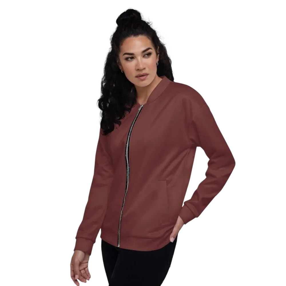 Unisex Bomberjacke aus Polyester in XS-3XL, handgenäht, Damenmodell, stilvoller Blouson aus BUYATHOME24
