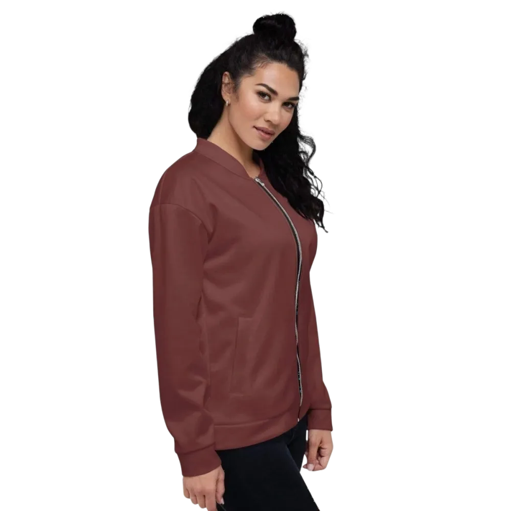 Unisex Handgenähte Polyester-Bomberjacke für Damen, XS-3XL, modischer Blouson im stilvollen Design.