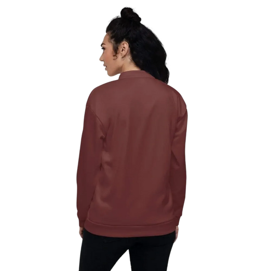 Unisex Bomberjacke aus Polyester, handgenäht, Damen-Bomberjacke in XS bis 3XL, stilvolle Blousonjacke von BUYATHOME24