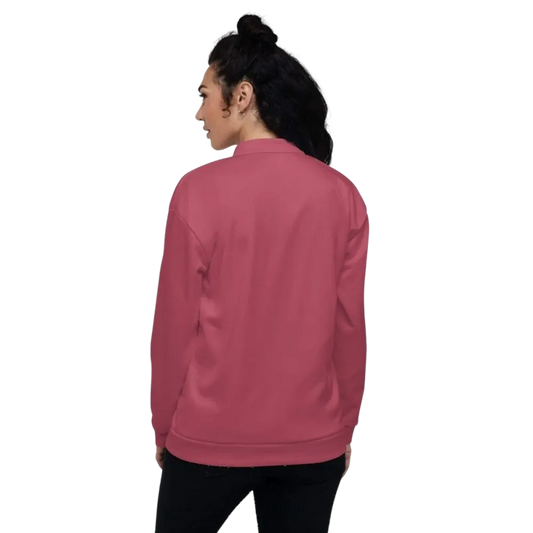 Unisex Bomberjacke aus Polyester in XS-3XL, pflegeleicht, Damen-Design, von BUYATHOME24, lässiger Blousonstil, bequem und modern