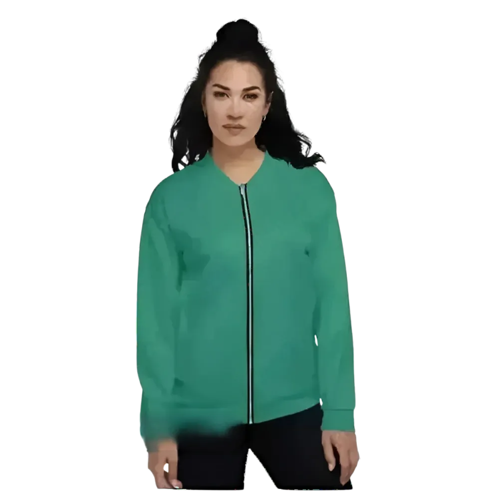 Pflegeleichte Unisex Bomberjacke von BUYATHOME24, lässige Blousonjacke in XS-3XL, für Damen und Herren, bequem und stilvoll