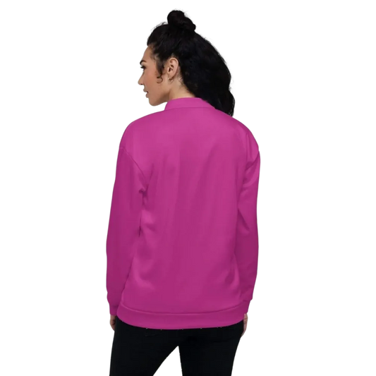 Unisex Polyester Bomberjacke von BUYATHOME24 in XS bis 3XL, lässiger Blousonstil mit Reißverschluss und elastischen Bündchen.