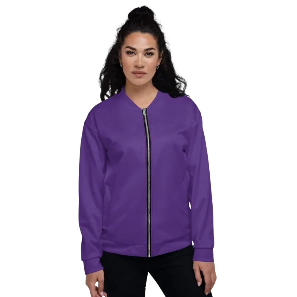 Unisex Polyester-Bomberjacke in XS-3XL mit sportlichem Schnitt, modisch und bequem, von BUYATHOME24, detailreiche Nahaufnahme