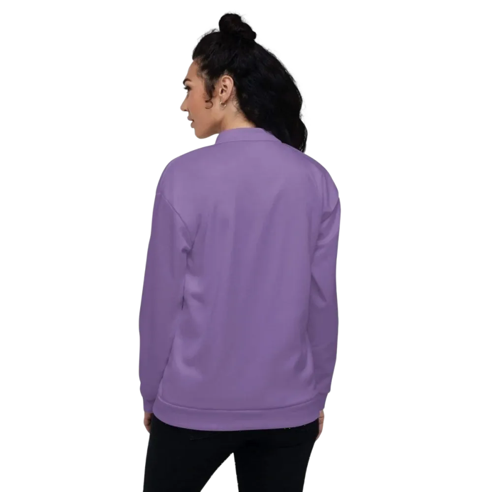 Damen-Bomberjacke aus Polyester von BUYATHOME24 in XS-3XL, stilvolle Blousonjacke mit sportlichem Schnitt und elastischem Saum.