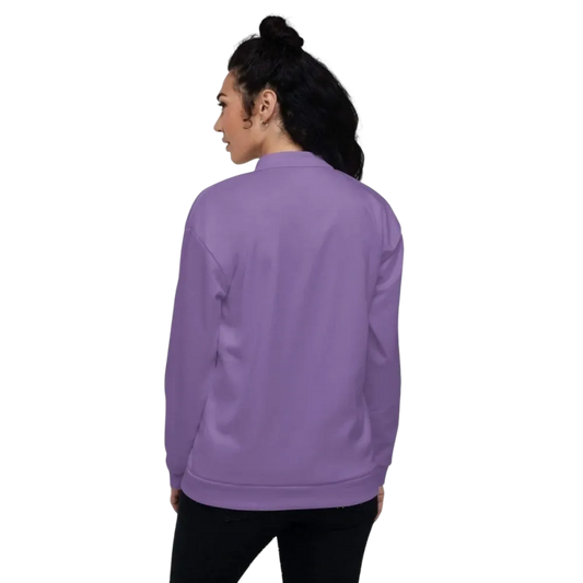 Damen-Bomberjacke aus Polyester von BUYATHOME24 in XS-3XL, stilvolle Blousonjacke mit sportlichem Schnitt und elastischem Saum.