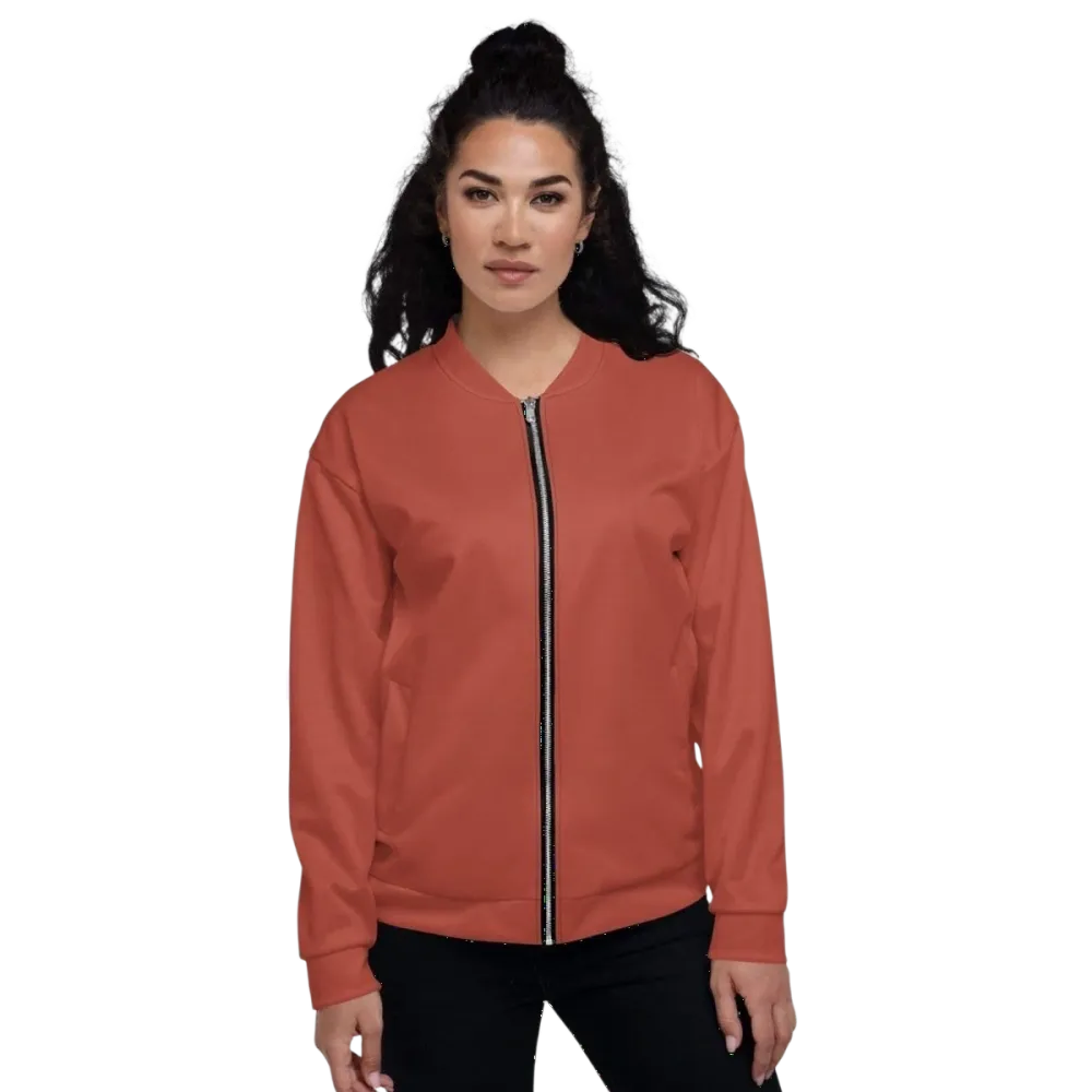 Damen-Bomberjacke aus Polyester in XS-3XL von BUYATHOME24, stilvolle Blousonjacke mit elastischen Bündchen und Reißverschluss.