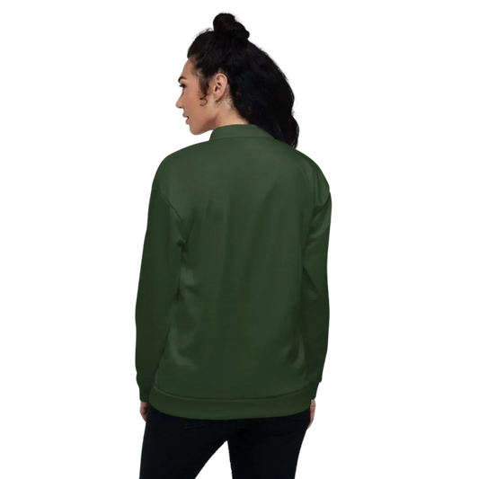 Unisex Bomberjacke aus Polyester in XS-3XL, pflegeleicht, Damenmode,BUYATHOME24, sportlicher Stil, bequeme Passform