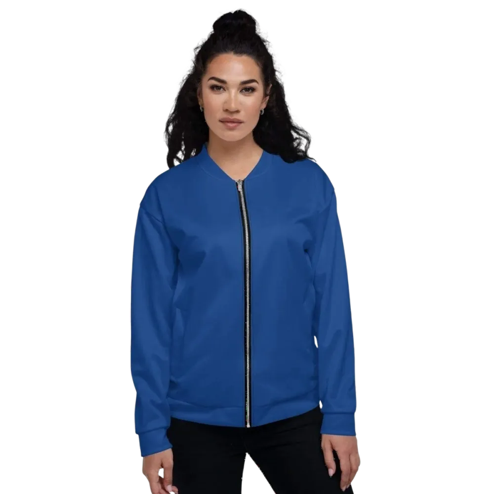 Damen-Bomberjacke aus Polyester in XS-3XL, schnelltrocknend, unisex, mit Reißverschluss und elastischem Saum, von BUYATHOME24