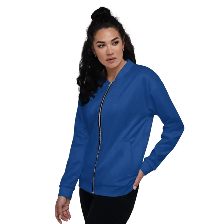 Damen-Bomberjacke aus Polyester, schnelltrocknend, in XS bis 3XL, bequemer unisex Bomberjacke von BUYATHOME24