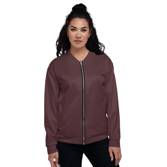 Unisex Bomberjacke aus Polyester in XS-3XL, schnelltrocknend, Damenmodell, schwarze Jacke mit Reißverschluss und elastischem Saum.
