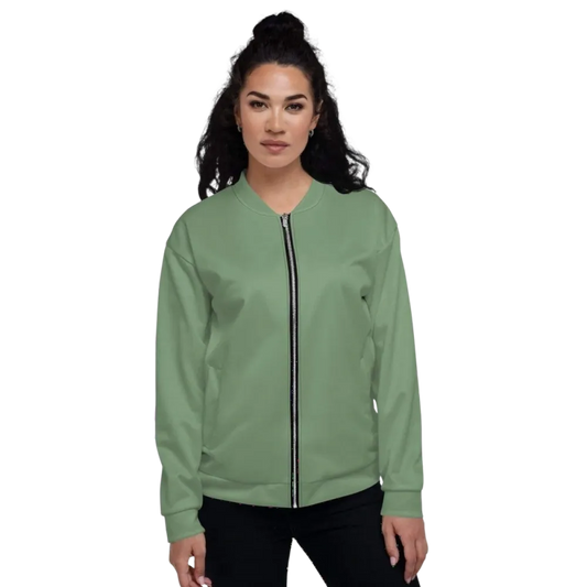 Damen-Bomberjacke aus Polyester, schnelltrocknend, in XS bis 3XL, von BUYATHOME24, mit sportlichem Design und Reißverschluss