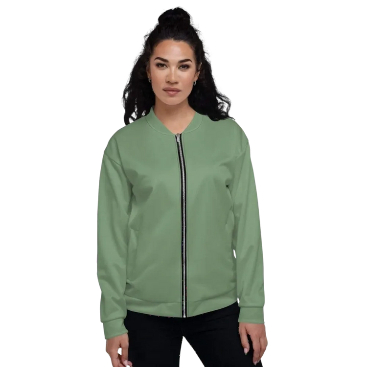 Damen-Bomberjacke aus Polyester, schnelltrocknend, in XS bis 3XL, von BUYATHOME24, mit sportlichem Design und Reißverschluss