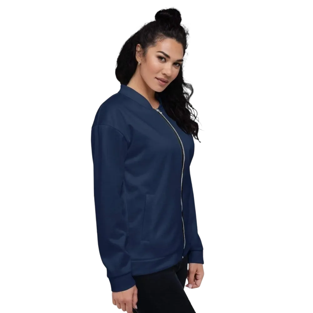 Unisex Bomberjacke aus Polyester in XS-3XL, schnelltrocknend, mit sportlichem Schnitt und elastischem Saum, von BUYATHOME24