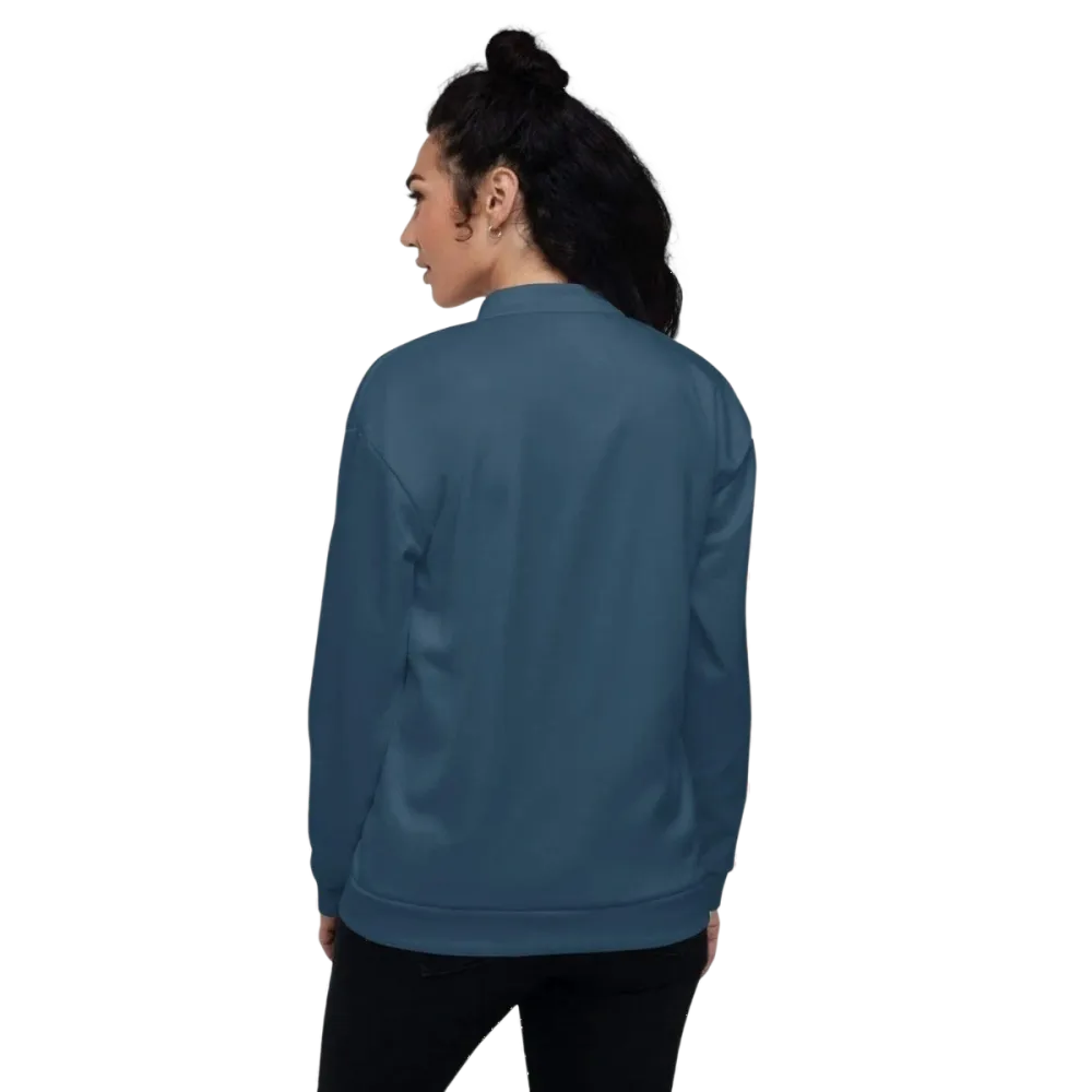 Unisex Bomberjacke aus Polyester in XS-3XL, schnelltrocknend, mit Reißverschluss und elastischen Bündchen, von BUYATHOME24.