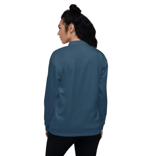 Unisex Bomberjacke aus Polyester in XS-3XL, schnelltrocknend, mit Reißverschluss und elastischen Bündchen, von BUYATHOME24.