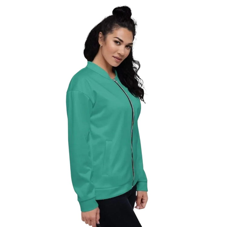 Unisex Bomberjacke aus Polyester in XS-3XL, schnelltrocknend, modische Damen-Bomberjacke von BUYATHOME24